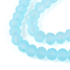 Нити стеклянных бусин&nbsp;FGLA-N003-6mm-02