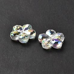 Прозрачные акриловые бусины&nbsp;PACR-H004-01A