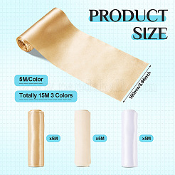 15 м полиэстеровая атласная лента 3 цветов&nbsp;OCOR-TA0002-59