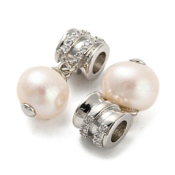 Покрытие стойки латунь микропаве прозрачные подвески из кубического циркония&nbsp;KK-M258-11P