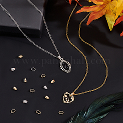 100 шт. 2-цветная стойка с латунным покрытием&nbsp;KK-GA0001-37