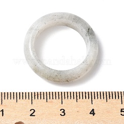 Простые кольца с натуральным лабрадоритом&nbsp;PW-WG25917-07