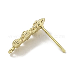 Латунная фурнитура для пусет&nbsp;LS-KK-R154-01G