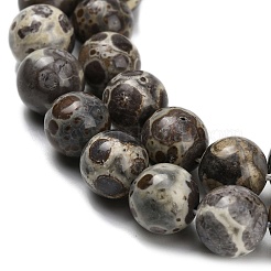 Нити бусин из натурального астроита и яшмы&nbsp;G-F814-A01-10mm