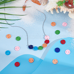 180 шт. 6-цветная аэрозольная краска для соединения/соединений из натуральной пресноводной ракушки&nbsp;SHEL-GA0001-28