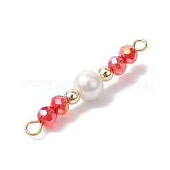 12 шт. 12-х цветные круглые подвески-соединители из стекла и ракушки&nbsp;PALLOY-JF02902