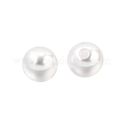 Пластиковые жемчужные бисера&nbsp;PEAR-H020-01E