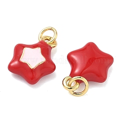 Латунь эмаль подвески&nbsp;KK-H259-01B-G03