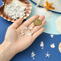 60шт. 5 комплекта подвесок из сплава&nbsp;FIND-SC0016-90