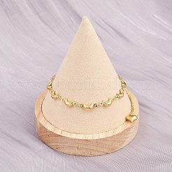 Браслеты из нержавеющей стали 304 для женщин&nbsp;BJEW-D359-07G