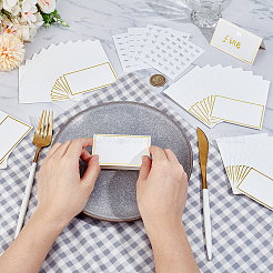 Бумажные карточки для расстановки столов&nbsp;AJEW-OC0005-74