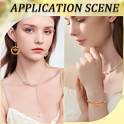 Подвески из эмали из сплава 40 шт.&nbsp;ENAM-SC0005-55