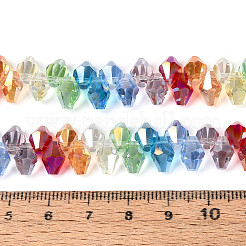 Гальванизируйте прозрачное стекло бисер нитей&nbsp;EGLA-N025-03A-A01