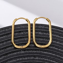 201 серьги-кольца из нержавеющей стали&nbsp;EJEW-Z127-01G-02