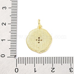 Латунные микро проложить кубического циркония подвески&nbsp;KK-D325-55G