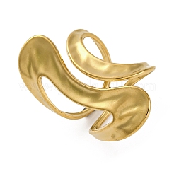 Кольца-манжеты из нержавеющей стали 304 для женщин&nbsp;RJEW-F174-08G