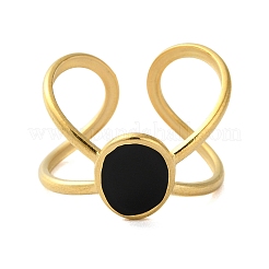 Кольца-манжеты из нержавеющей стали 304 с эмалевым покрытием&nbsp;RJEW-M171-08G