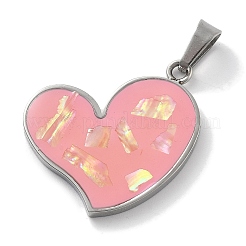 Подвески из нержавеющей стали 304 с эмалью&nbsp;STAS-Z098-46P