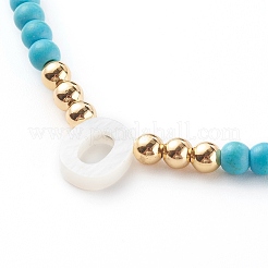 Ожерелья с подвесками из натуральных ракушек&nbsp;NJEW-JN03405-03