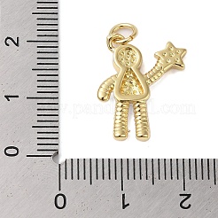 Подвески из латуни с эмалью в стойку&nbsp;KK-S372-08G