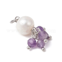 Подвески из натурального зеленого авантюрина&nbsp;PALLOY-JF04750-01