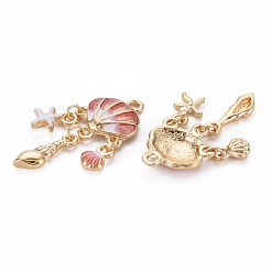 Подвески из эмали и сплава&nbsp;X-ENAM-S126-118C-NR