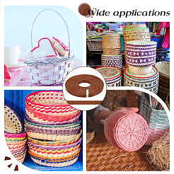 20м плетеный вручную бумажный ротанг&nbsp;OCOR-WH0101-34C