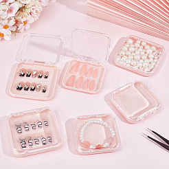 20 шт. прозрачный пластиковый ящик для хранения инструментов для нейл-арта&nbsp;CON-BC0007-03B