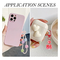 10шт УФ-покрытие непрозрачные акриловые бусины&nbsp;OACR-TA0004-06