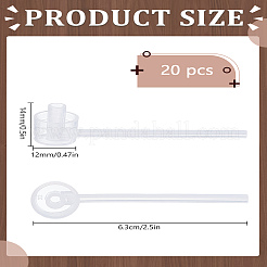 20 комплект пластиковых бутылок-спрей из полипропилена с насосом-дозатором&nbsp;MRMJ-LP0001-17