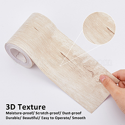 Самоклеящаяся бумага из ПВХ с текстурой дерева&nbsp;DIY-WH0632-19A-01