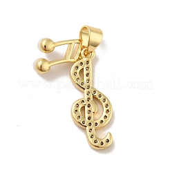 Латунные микро проложить кубического циркония подвески&nbsp;LS-KK-B059-06G