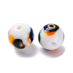 Бусины ручной работы тысячецветник бисера&nbsp;LAMP-R003-02B-06