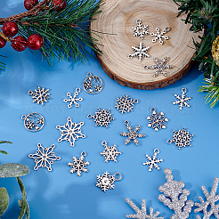 140шт 14 стиля подвески из сплава в тибетском стиле&nbsp;TIBEP-ME0001-16