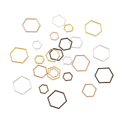 120 шт. 12 соединительных кольца из сплава&nbsp;FIND-CD0001-01