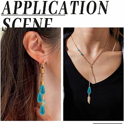 180шт 9 цвета синтетические бирюзовые бусины&nbsp;G-AR0006-19B