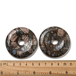 Подвески из натурального глаукофана&nbsp;G-P532-01A-05