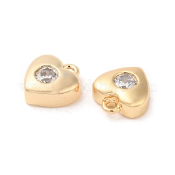 Латунь со стеклянными подвесками&nbsp;KK-G468-10G