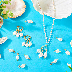 Подвески из натурального культивированного пресноводного жемчуга&nbsp;PALLOY-TAC0218