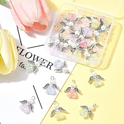 30шт. подвеска-ангел из акрила и стекла&nbsp;PALLOY-FZ00016