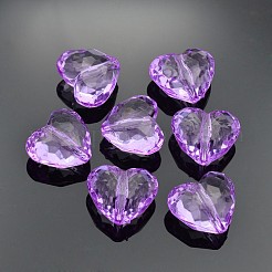 Прозрачные акриловые бусины&nbsp;PL318Y-6