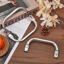 Алюминиевые ручки для сумок&nbsp;FIND-WH0036-03S-01