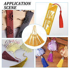 25 шт. полиэстер большие подвески украшения&nbsp;HJEW-GO0001-12