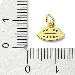 Латунные микро проложить кубического циркония подвески&nbsp;KK-H475-25G-02