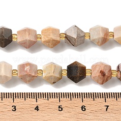 Нити из натуральных африканских агатов&nbsp;G-I376-A01-01