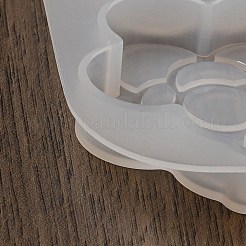 Силиконовые Молды для подвески в виде розы камелии&nbsp;LS-SIL-B074-03