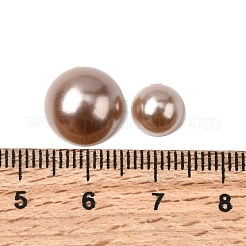 1box abs пластмассовые имитационные жемчужные купольные кабошоны&nbsp;SACR-X0002-49-B
