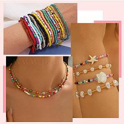 3000шт стеклянный бисер&nbsp;SEED-PA0001-04A-03