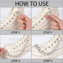 3 шт. 3 стиля цепочек из сплава для ремней безопасности&nbsp;FIND-CY0001-16