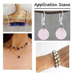 100шт 20 стиля бусины из натуральных смешанных драгоценных камней&nbsp;G-KS0001-07